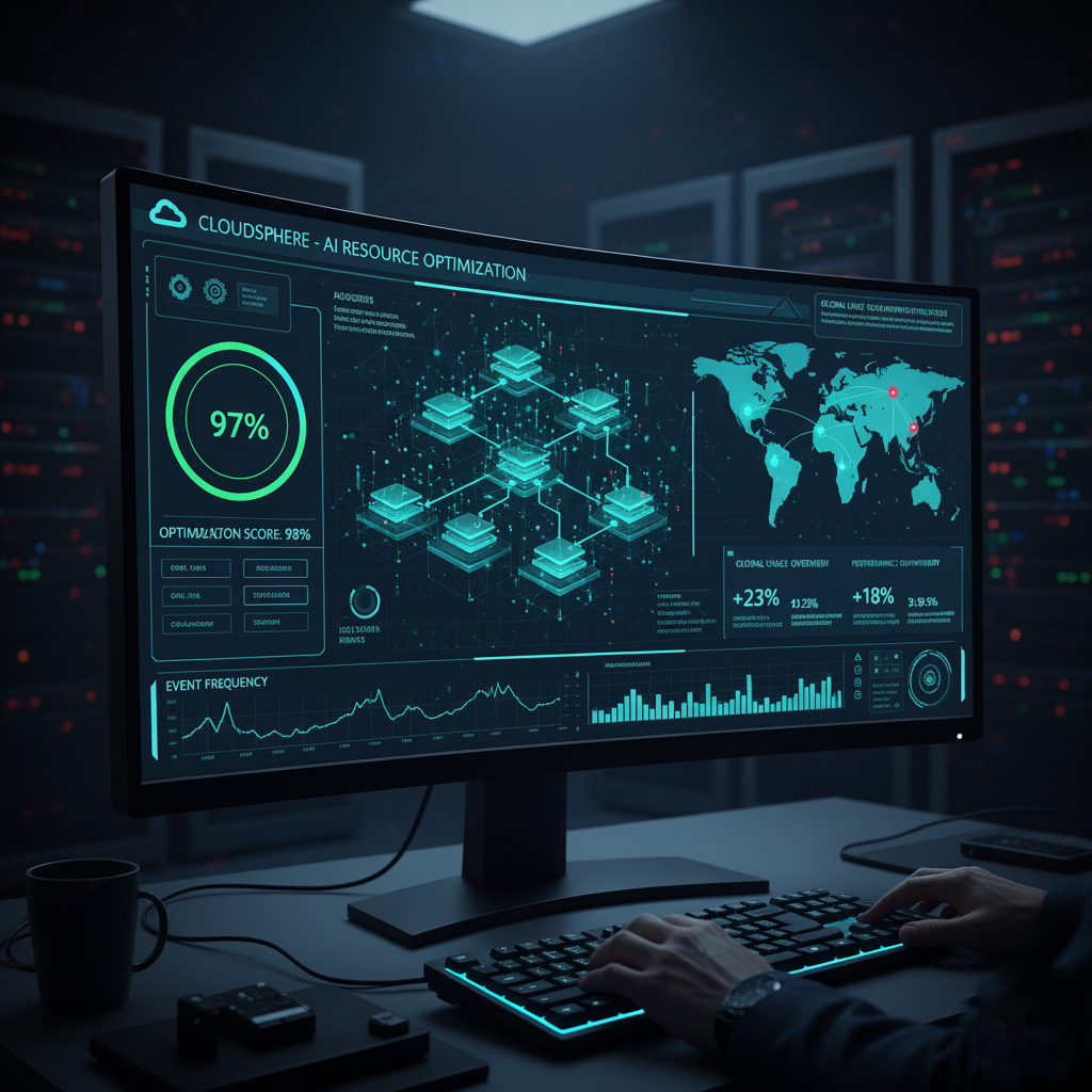 AI cloud optimization dashboard